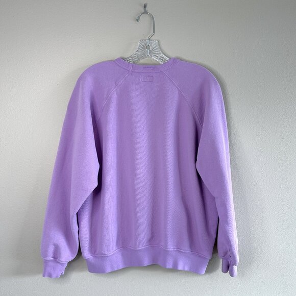 MOTHER The Biggie Concert Surf's Up Sweatshirt Purple, Small - Picture 8 of 10